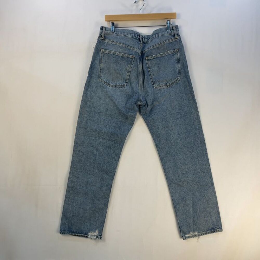 Agolde Pinch Waist High Rise Straight Jeans - Picture 5 of 5
